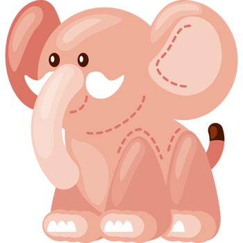 stuffed elephant toy png