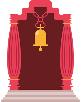 durga temple bell png