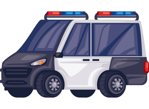 police patrol flashing lights png