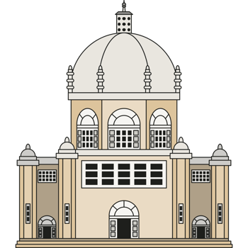 bahai temple in usa png