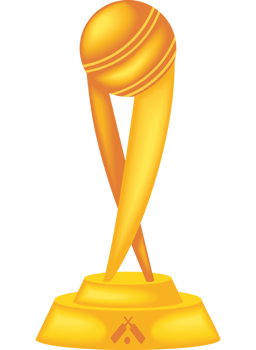 Cricket trophy icon png