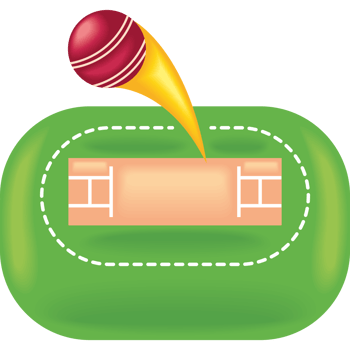 Cricket field icon png
