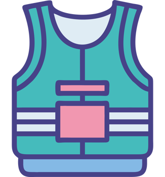 Weighted vest gym strength training fitness icon png