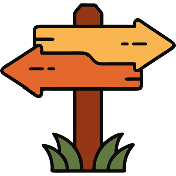 Camping trail sign outdoor navigation png