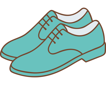 Wedding groom shoes png