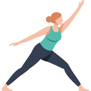 Mind and Body Stretching Yoga pose png