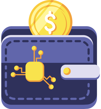 Virtual Wallet Money png