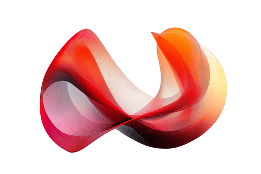 Elegant abstract design with flowing curves and gradients png