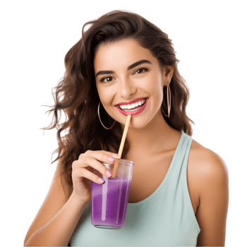 Refreshing smoothie enjoyment indoor setting beverage photography bright environment close-up view healthy lifestyle concept png