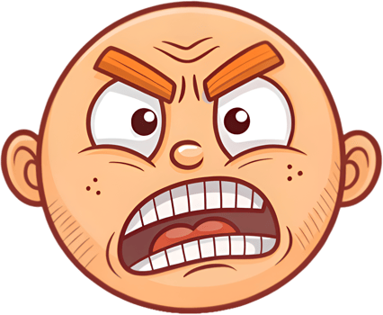 Playful Doodle Emoji Icon Clipart for Digital Creations. . png