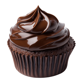 Chocolate Cupcake, Cut Out png