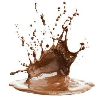 Mud splash captured on Transparent background emphasizing motion and texture in an artistic display, mud splash isolated on background png