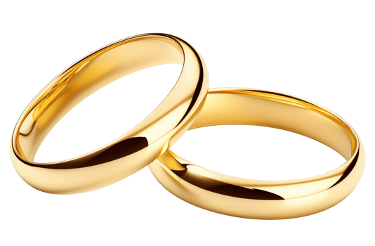 Two Wedding Rings png