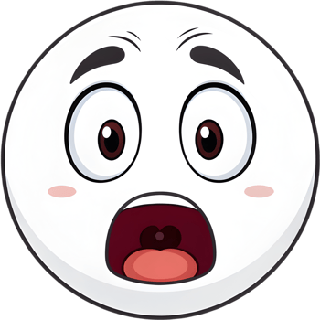 Amusing and Funny Round Face Illustration. . png