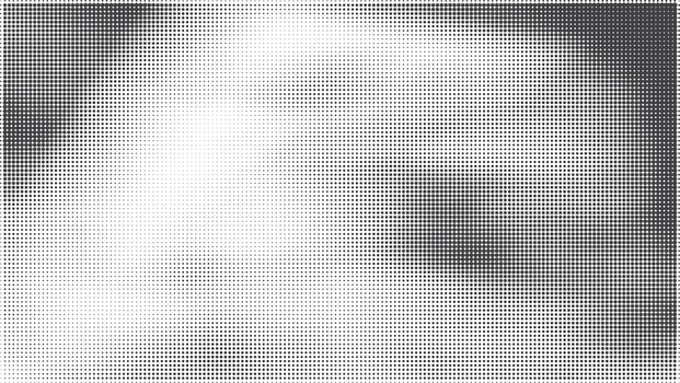 Large and Small Halftone Dots Mix vector