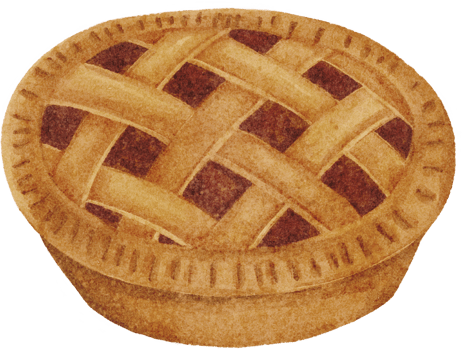 Golden Apple Pie Delight Supreme png