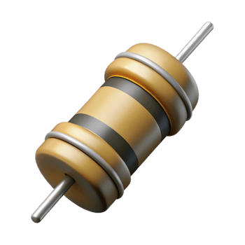 magnificent classic Electronic Textile Resistor Detail Isolated high quality png