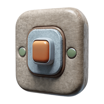 stunning traditional Electronic Textile Switch Detail Isolated detailed png