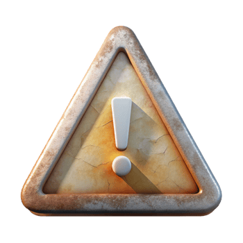 extraordinary abstract Faded Warning Sign Transparent Background exclusive png