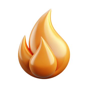 vibrant artistic Fire Icon Transparent Background Flames exclusive png