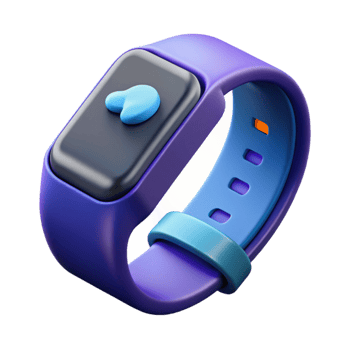 dramatic contemporary Fitness Tracker Sleep Tracking Data Isolated Element premium png
