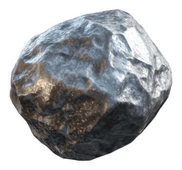 One Big Asteroid. Cut Out png