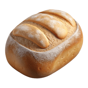 stunning abstract Freshly Baked Bread Close Up Isolated on Transparent Background professional png