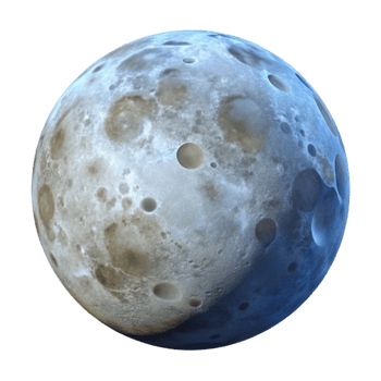elegant traditional Full Moon Shining Brightly Cutout exclusive png