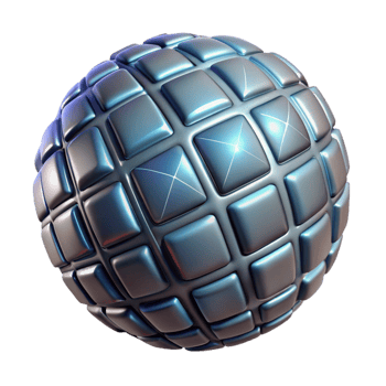 magnificent creative Futuristic Tech Grid Transparent Cutout Element authentic png
