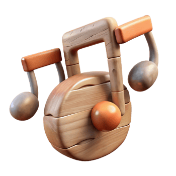 extraordinary minimalist Generational Connection Through Music Transparent Background original png