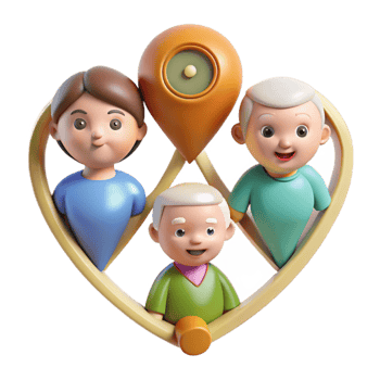 extraordinary creative Generations Connected Through Time Transparent Background png