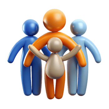 serene traditional Generations United in Celebration Cutout exclusive png