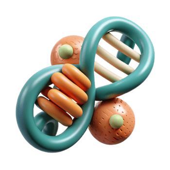 stunning rustic Gene Therapy Concept Illustration Isolated professional png