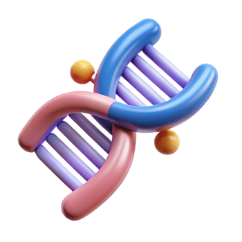 stunning traditional Gene Therapy Illustration Isolated professional png