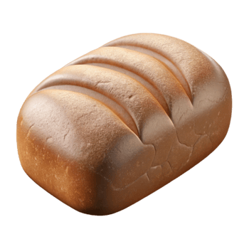 magnificent traditional Genetically Engineered Bread Loaf Side View high resolution png