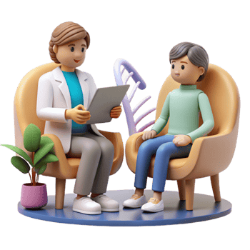 extraordinary artistic Genetic Counseling Session Illustration Transparent Background authentic png