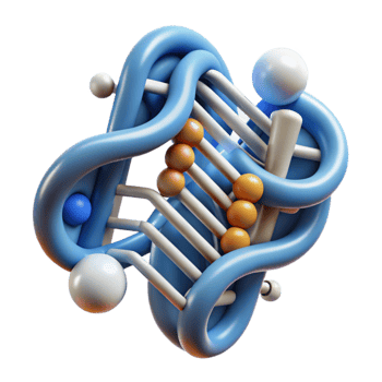 magnificent minimalist Genetic Information Transfer Futuristic Design Cutout authentic png
