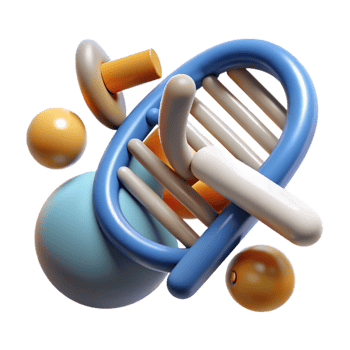 vibrant vintage Genetic Modification Ethics Concept Illustration Transparent Background high quality png