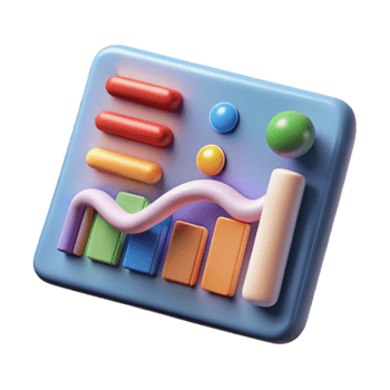 elegant classic Genetic Sequencing Data Visualization Isolated premium png