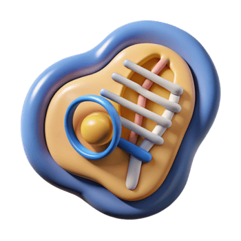 vibrant traditional Genome Mapping Technology Illustration Cutout professional png
