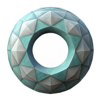 beautiful traditional Geometric Circle Isolated on Transparent Background professional png