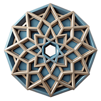 dramatic modern Geometric Pattern Cutout with Repeating Design exclusive png