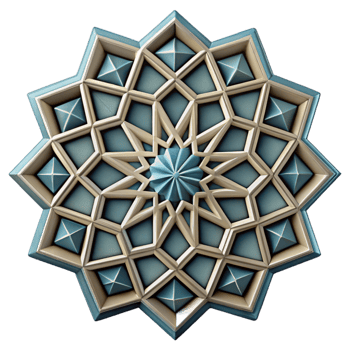 dramatic artistic Geometric Pattern with Repeating Motifs high resolution png