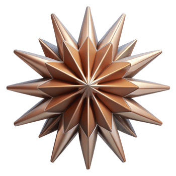 beautiful creative Geometric Starburst Radial Lines Cutout professional png