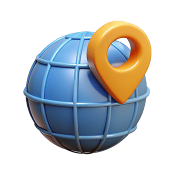 extraordinary classic Global Travel Destination Icon Isolated high resolution png