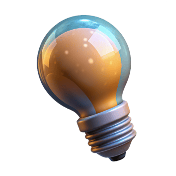 impressive vintage Glowing Lightbulb Representing Idea Generation Transparent authentic png