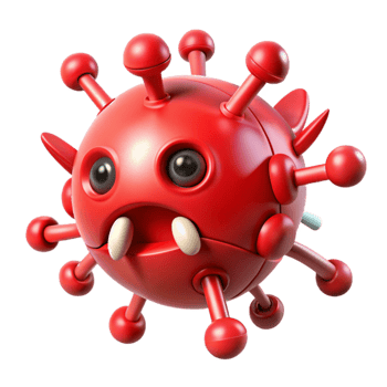 serene traditional Gold Nanobot Analyzing Blood Sample Isolated Element exclusive png