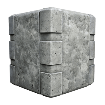dramatic abstract Gray Concrete Wall Cutout with Rough Surface original png