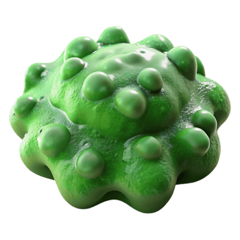 stunning modern Green Algae Bloom in Water Close Up Element high quality png