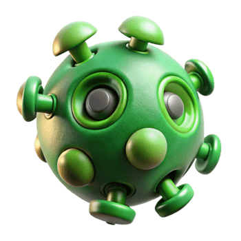 stunning rustic Green Nanobot Regenerating Tissue Cutout premium png